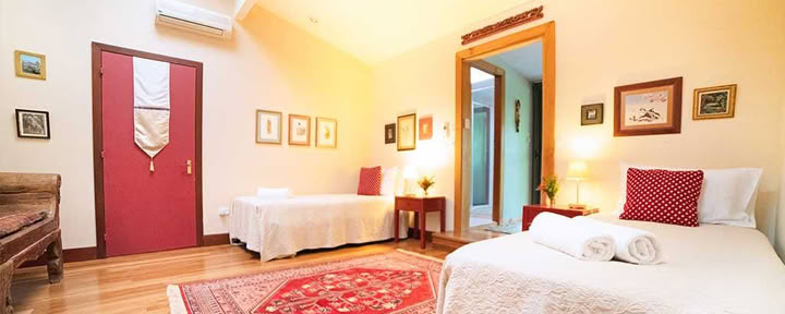 Chambre double à partager